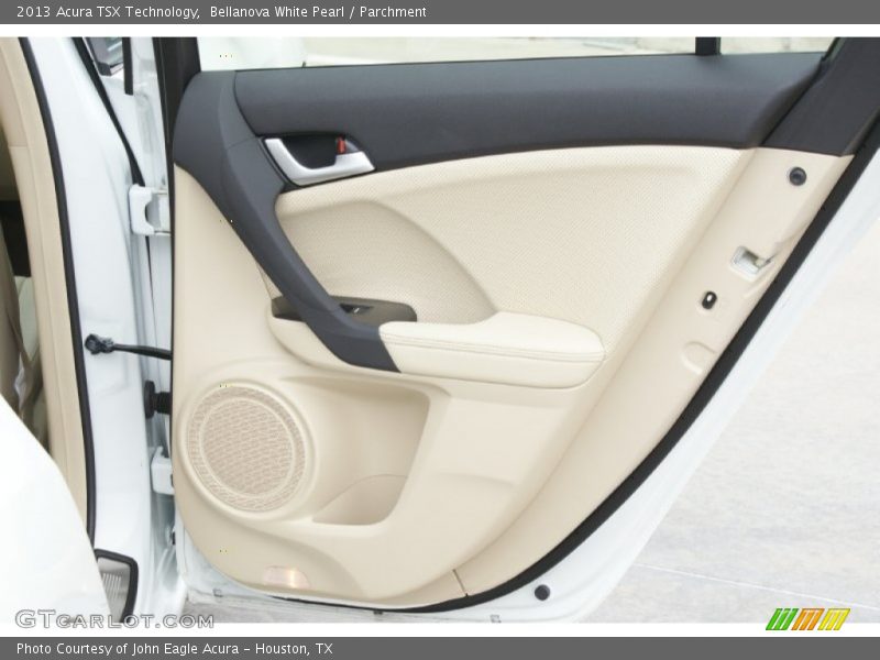 Bellanova White Pearl / Parchment 2013 Acura TSX Technology