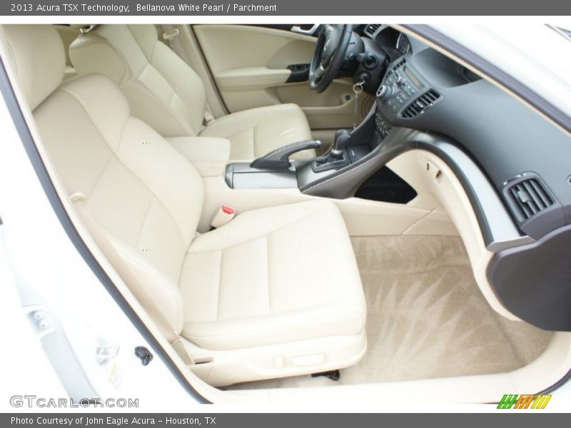 Bellanova White Pearl / Parchment 2013 Acura TSX Technology