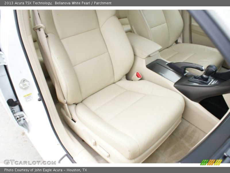 Bellanova White Pearl / Parchment 2013 Acura TSX Technology