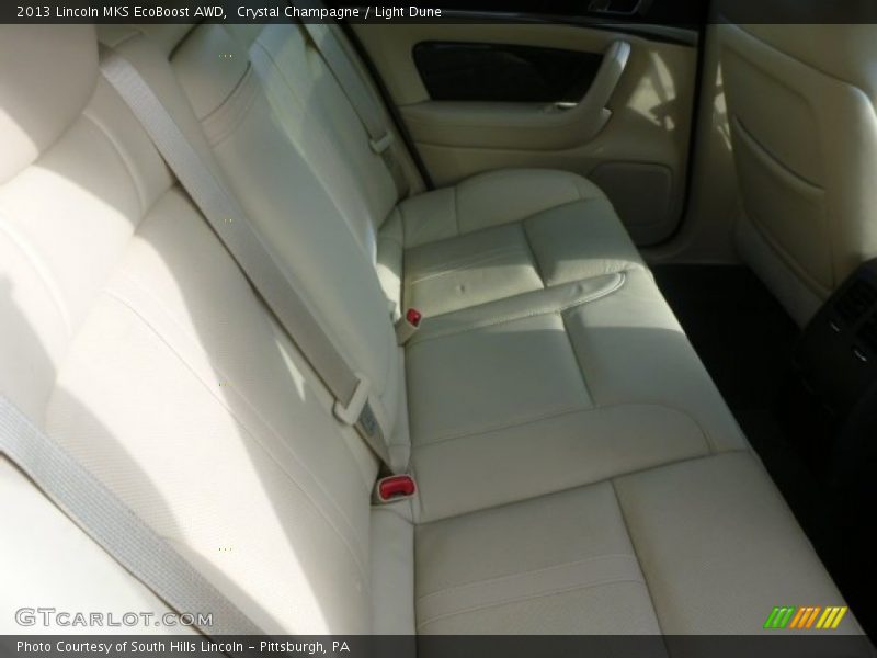 Crystal Champagne / Light Dune 2013 Lincoln MKS EcoBoost AWD