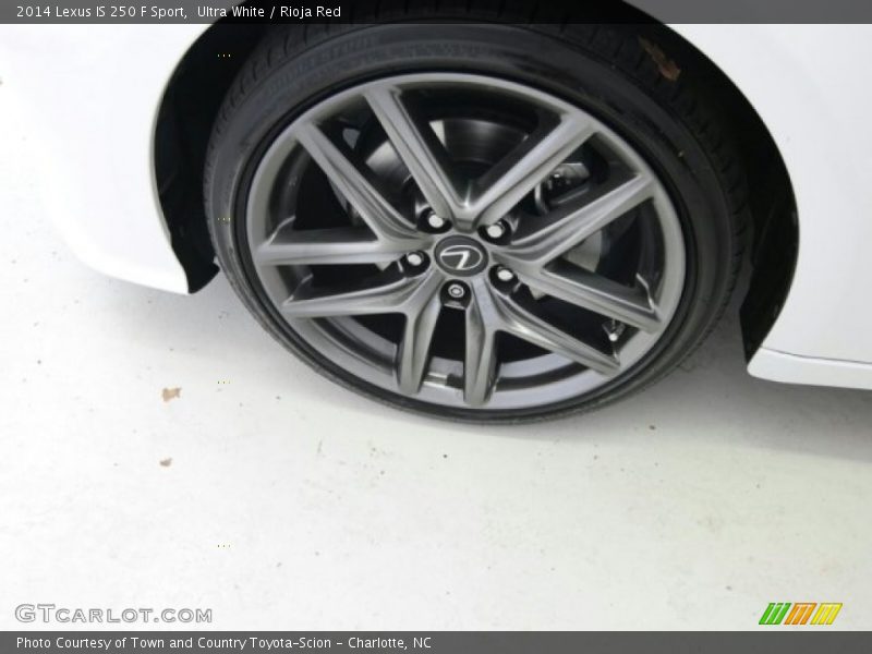 Ultra White / Rioja Red 2014 Lexus IS 250 F Sport