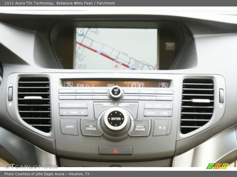Bellanova White Pearl / Parchment 2013 Acura TSX Technology