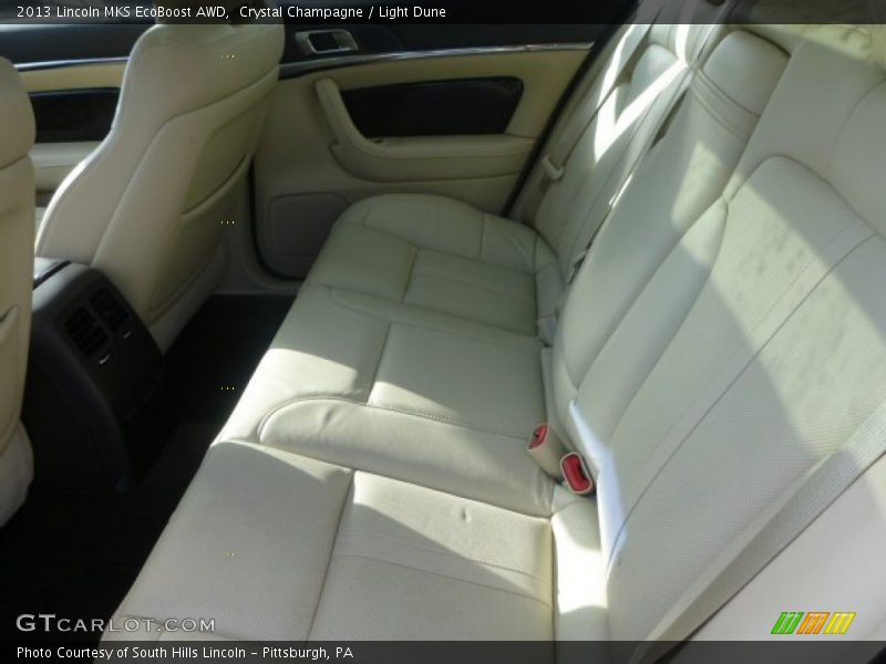 Crystal Champagne / Light Dune 2013 Lincoln MKS EcoBoost AWD