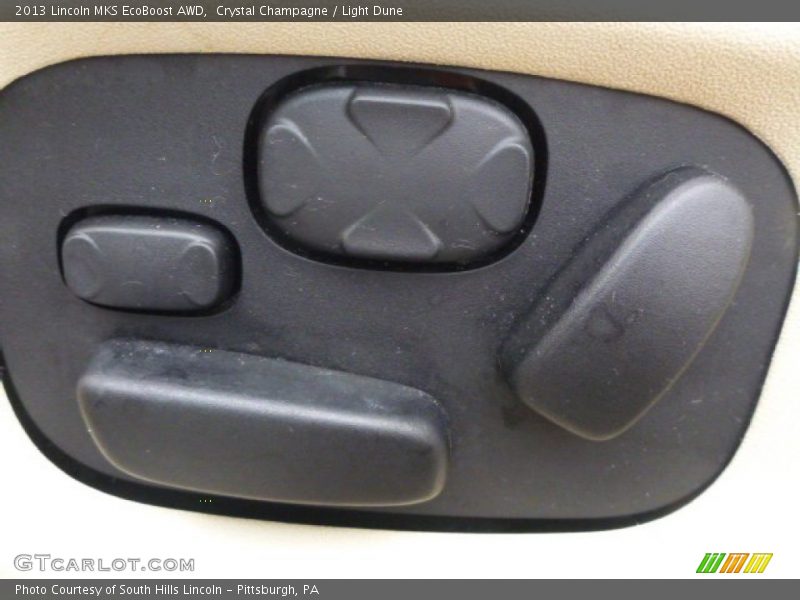 Crystal Champagne / Light Dune 2013 Lincoln MKS EcoBoost AWD