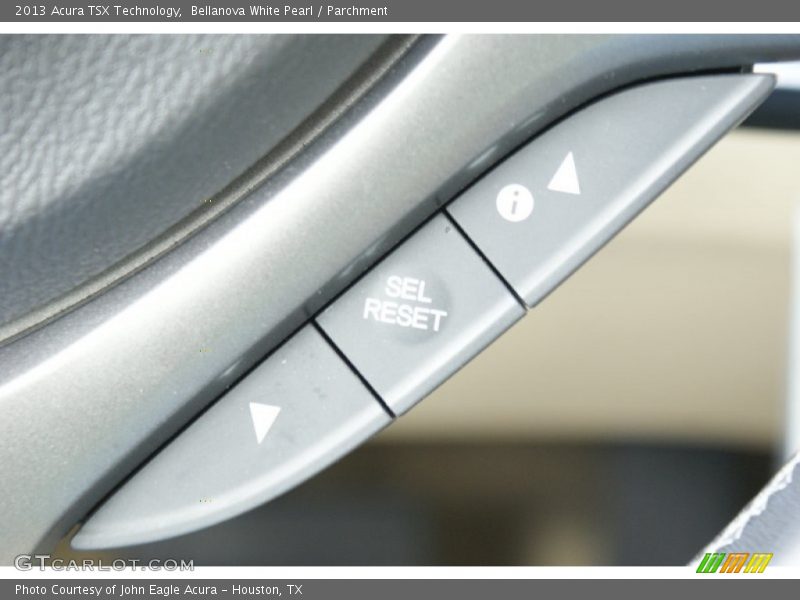 Bellanova White Pearl / Parchment 2013 Acura TSX Technology