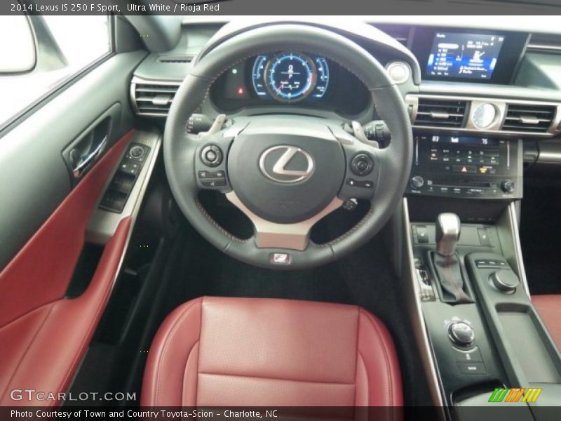 Controls of 2014 IS 250 F Sport