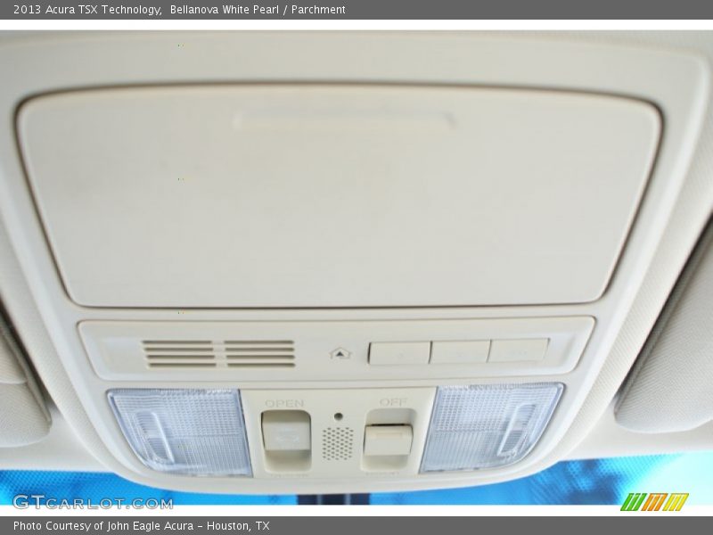 Bellanova White Pearl / Parchment 2013 Acura TSX Technology