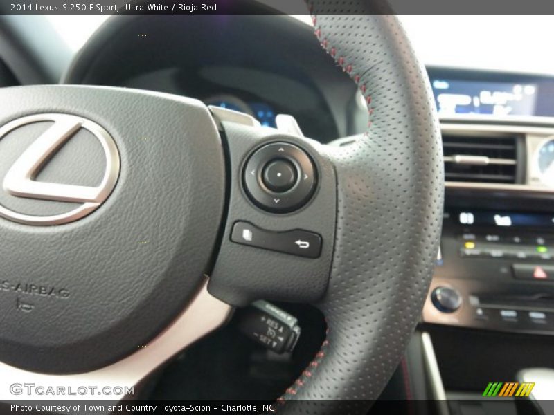 Controls of 2014 IS 250 F Sport