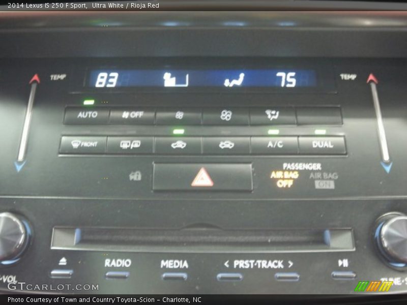 Ultra White / Rioja Red 2014 Lexus IS 250 F Sport