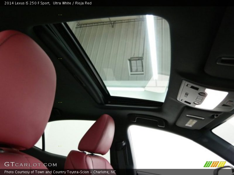Ultra White / Rioja Red 2014 Lexus IS 250 F Sport