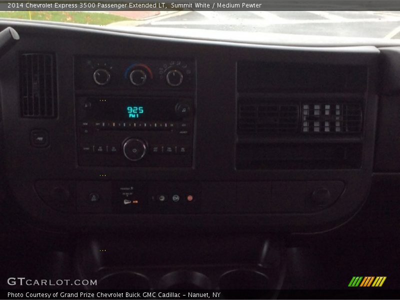 Summit White / Medium Pewter 2014 Chevrolet Express 3500 Passenger Extended LT