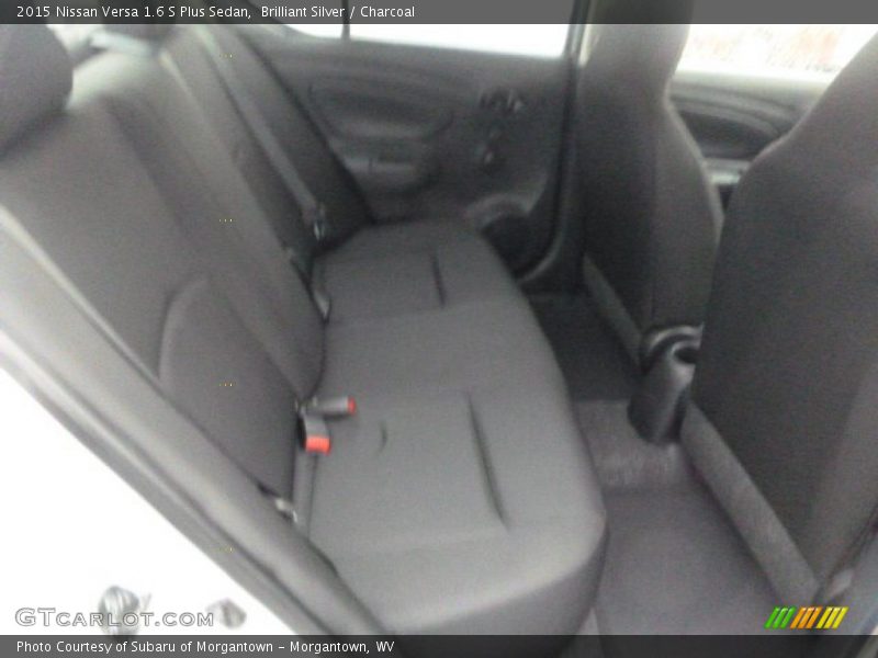 Brilliant Silver / Charcoal 2015 Nissan Versa 1.6 S Plus Sedan