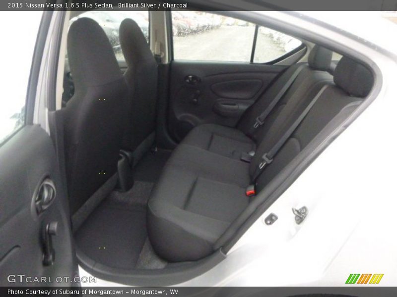 Brilliant Silver / Charcoal 2015 Nissan Versa 1.6 S Plus Sedan