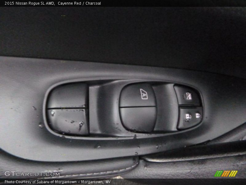 Cayenne Red / Charcoal 2015 Nissan Rogue SL AWD