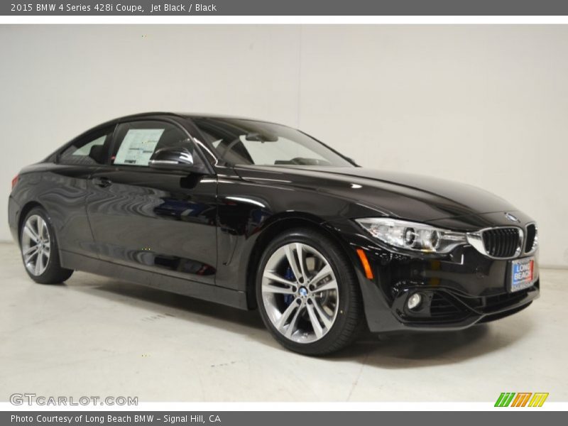 Jet Black / Black 2015 BMW 4 Series 428i Coupe