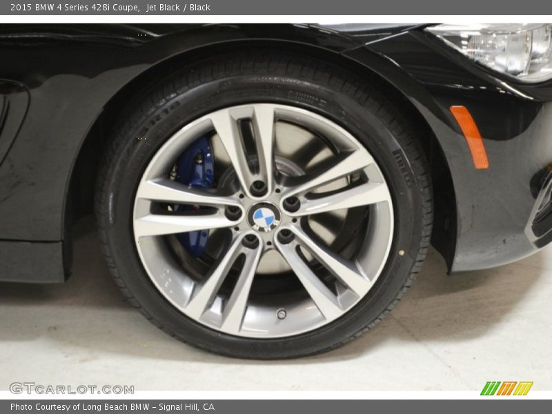 Jet Black / Black 2015 BMW 4 Series 428i Coupe