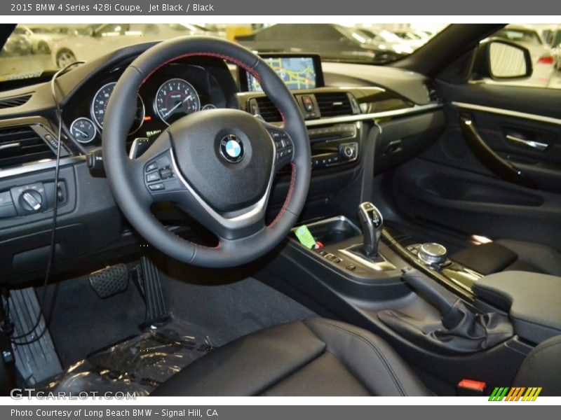 Jet Black / Black 2015 BMW 4 Series 428i Coupe