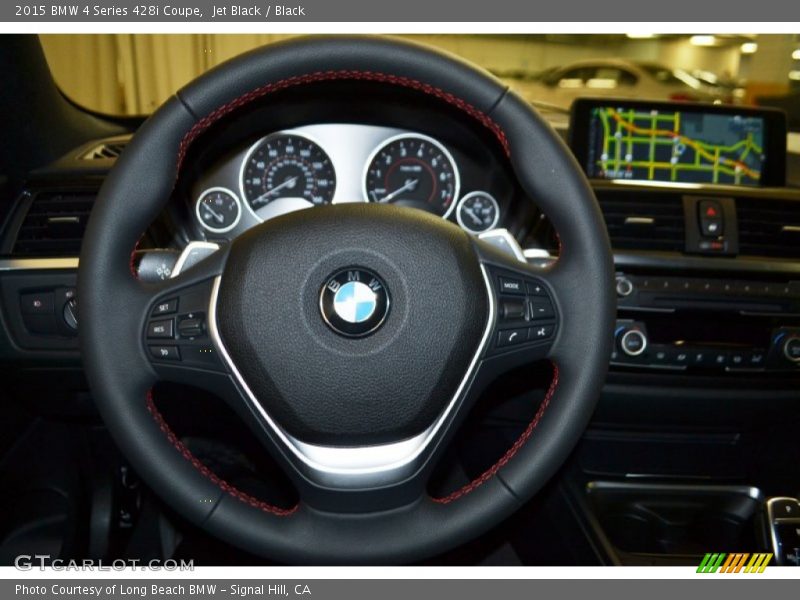 Jet Black / Black 2015 BMW 4 Series 428i Coupe