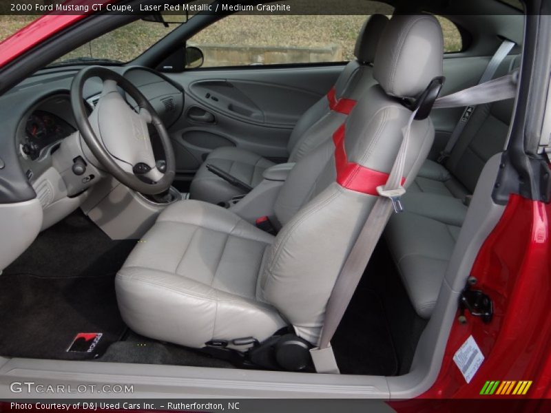  2000 Mustang GT Coupe Medium Graphite Interior