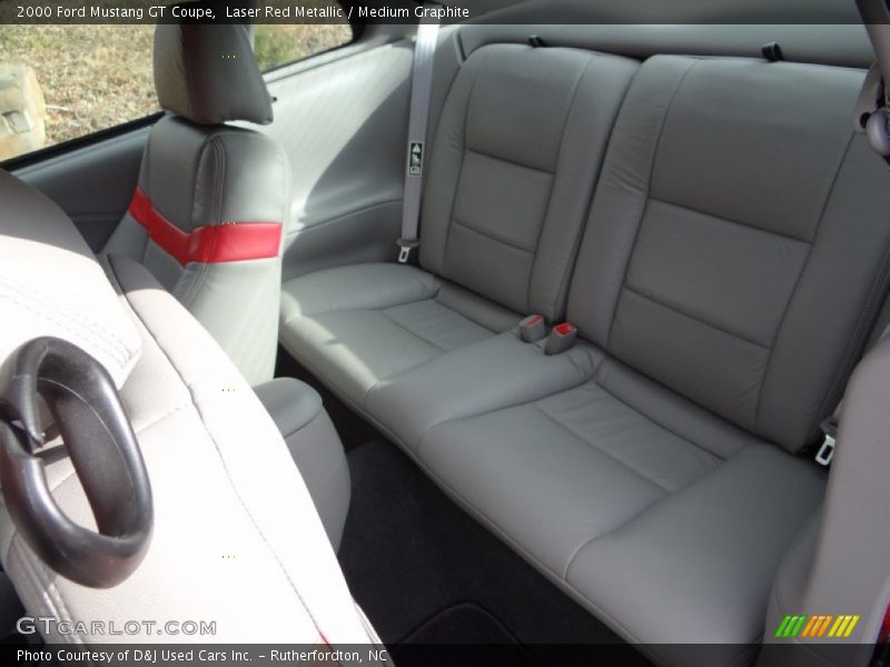 Rear Seat of 2000 Mustang GT Coupe