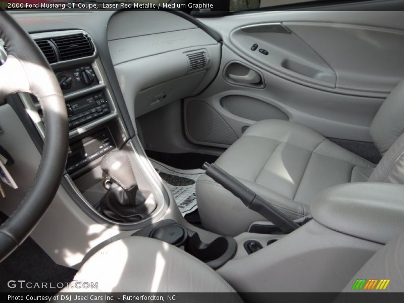 Front Seat of 2000 Mustang GT Coupe
