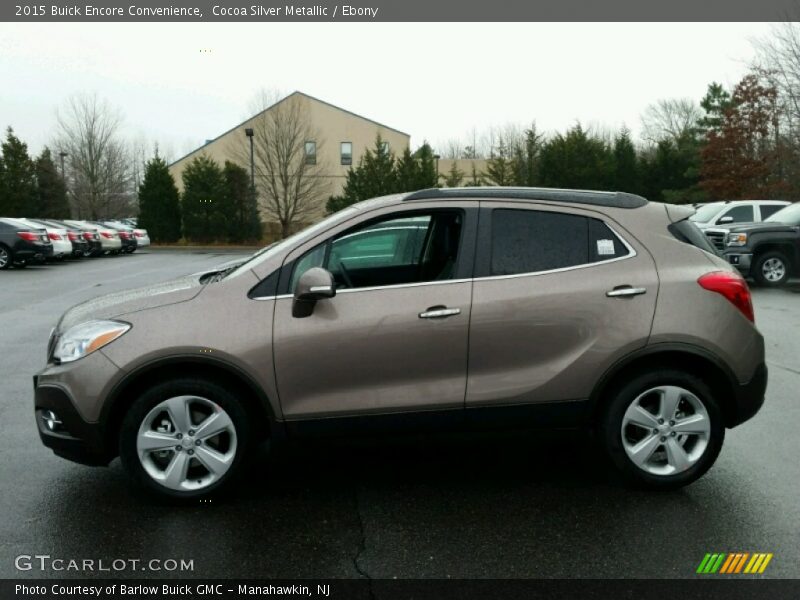 Cocoa Silver Metallic / Ebony 2015 Buick Encore Convenience
