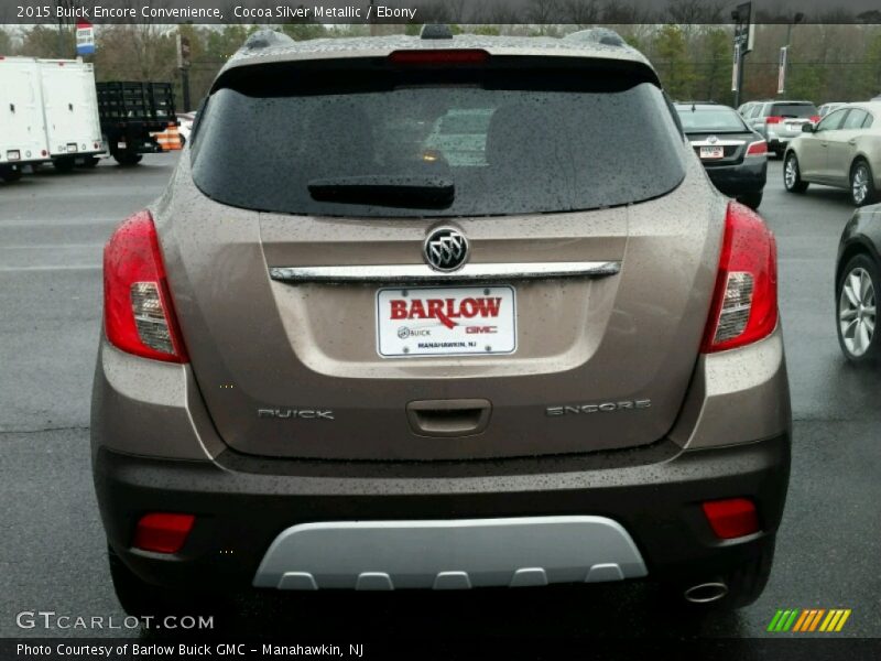 Cocoa Silver Metallic / Ebony 2015 Buick Encore Convenience