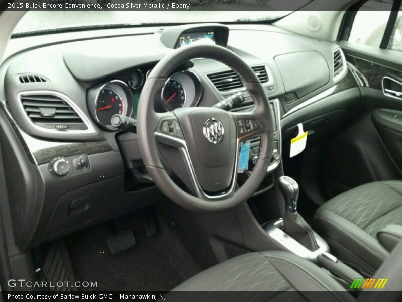 Cocoa Silver Metallic / Ebony 2015 Buick Encore Convenience