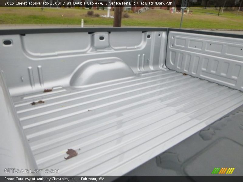 Silver Ice Metallic / Jet Black/Dark Ash 2015 Chevrolet Silverado 2500HD WT Double Cab 4x4
