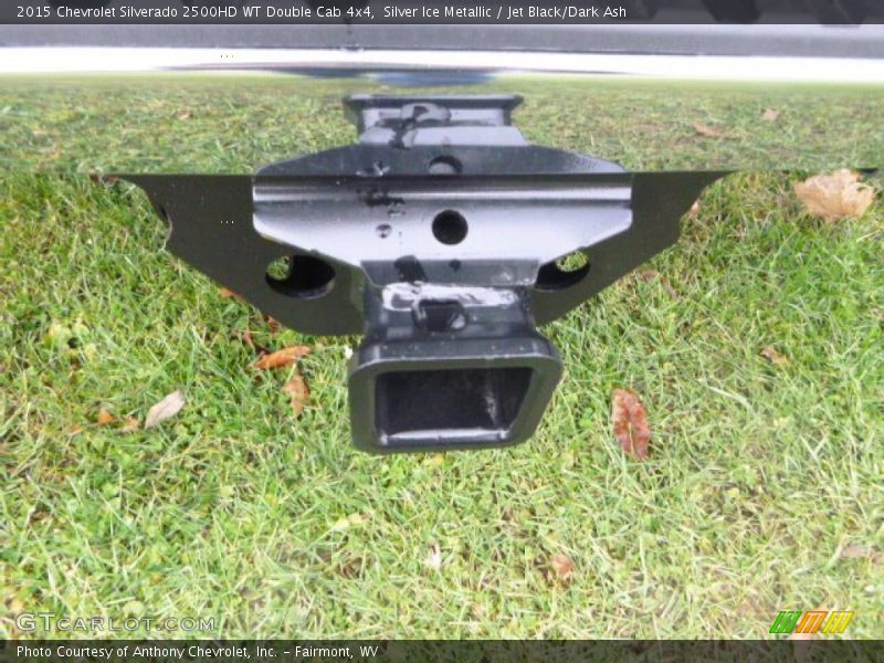 Silver Ice Metallic / Jet Black/Dark Ash 2015 Chevrolet Silverado 2500HD WT Double Cab 4x4