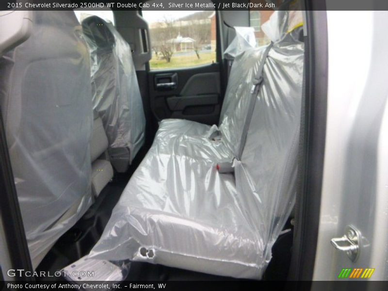 Silver Ice Metallic / Jet Black/Dark Ash 2015 Chevrolet Silverado 2500HD WT Double Cab 4x4
