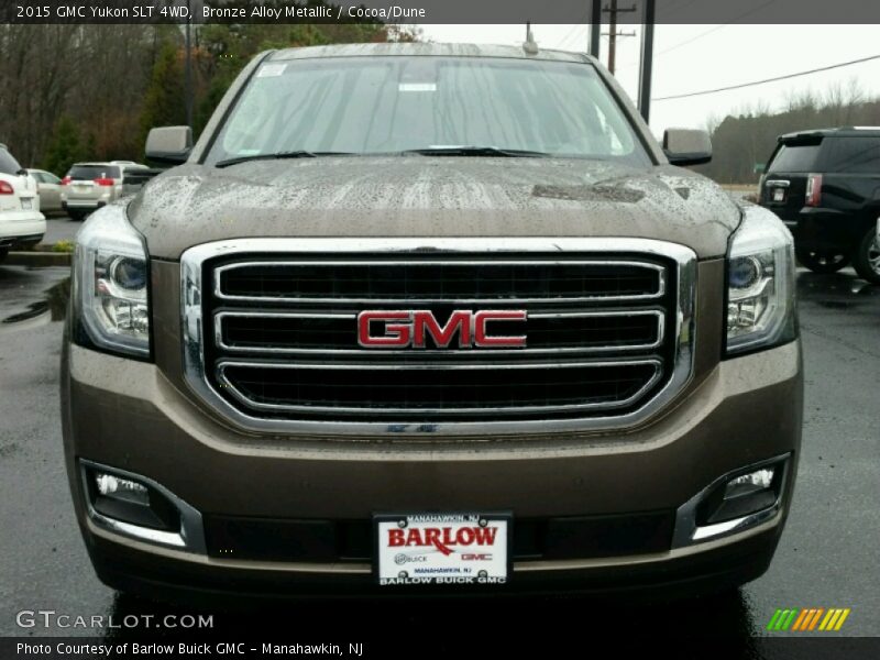Bronze Alloy Metallic / Cocoa/Dune 2015 GMC Yukon SLT 4WD