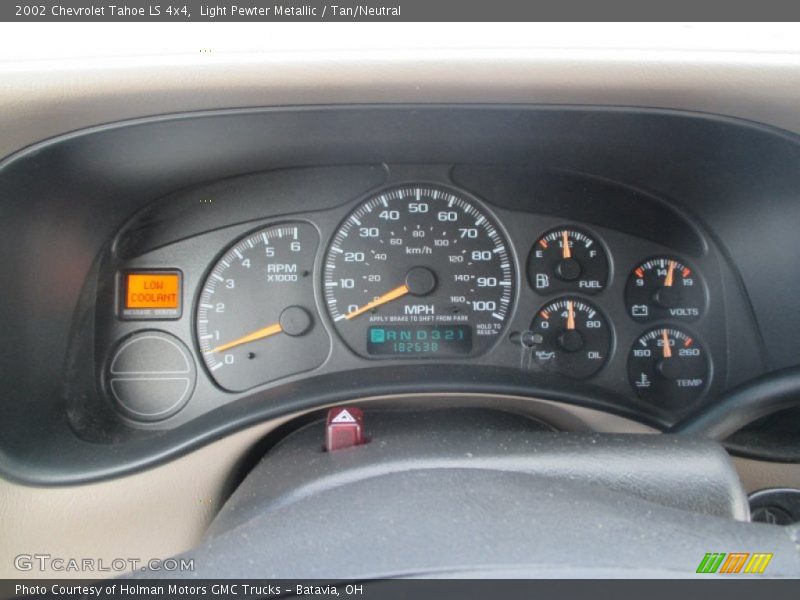  2002 Tahoe LS 4x4 LS 4x4 Gauges