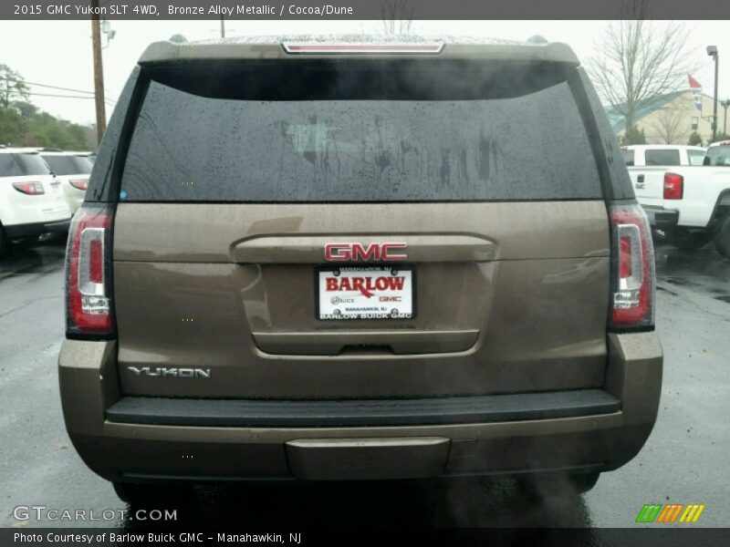 Bronze Alloy Metallic / Cocoa/Dune 2015 GMC Yukon SLT 4WD