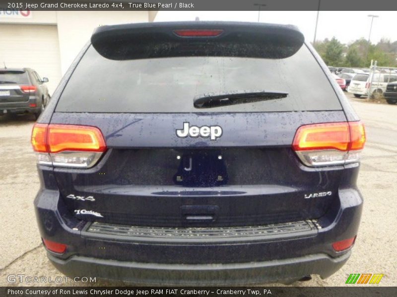 True Blue Pearl / Black 2015 Jeep Grand Cherokee Laredo 4x4