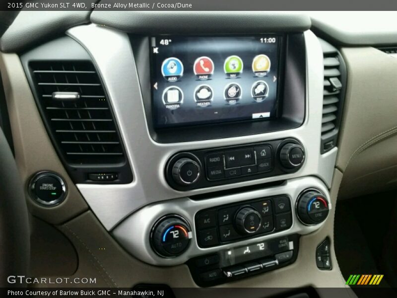 Bronze Alloy Metallic / Cocoa/Dune 2015 GMC Yukon SLT 4WD