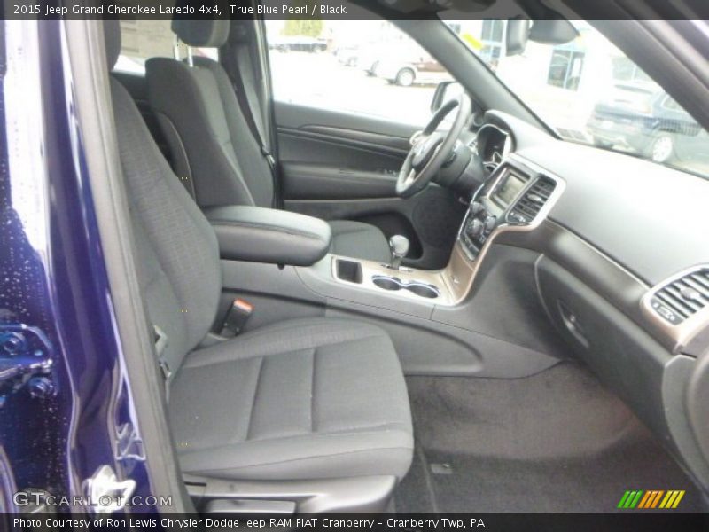 True Blue Pearl / Black 2015 Jeep Grand Cherokee Laredo 4x4