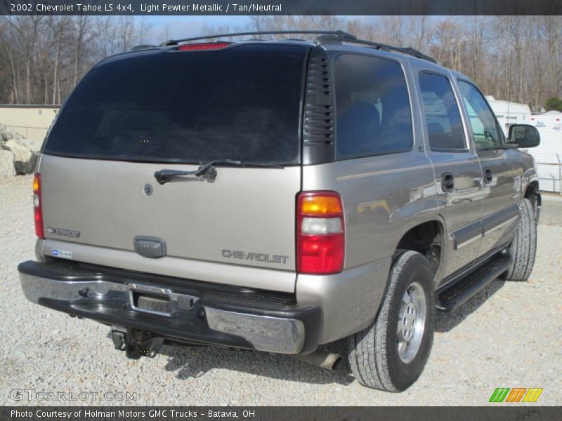 Light Pewter Metallic / Tan/Neutral 2002 Chevrolet Tahoe LS 4x4