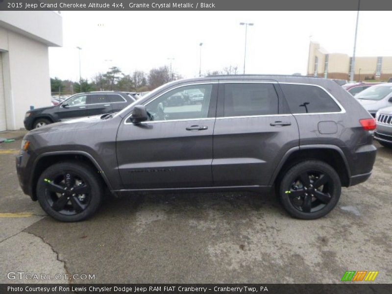 Granite Crystal Metallic / Black 2015 Jeep Grand Cherokee Altitude 4x4