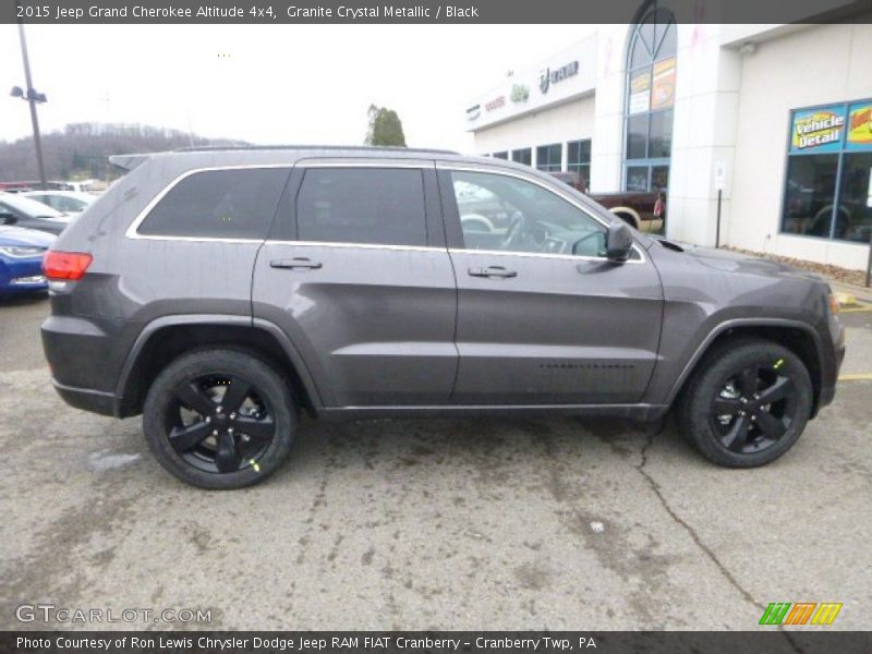 Granite Crystal Metallic / Black 2015 Jeep Grand Cherokee Altitude 4x4