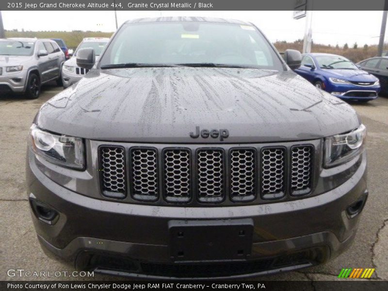 Granite Crystal Metallic / Black 2015 Jeep Grand Cherokee Altitude 4x4