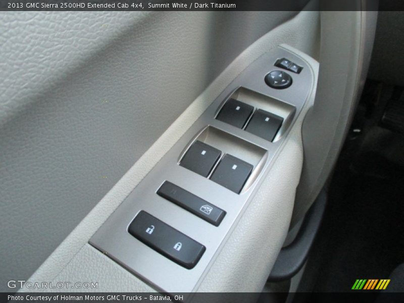 Summit White / Dark Titanium 2013 GMC Sierra 2500HD Extended Cab 4x4
