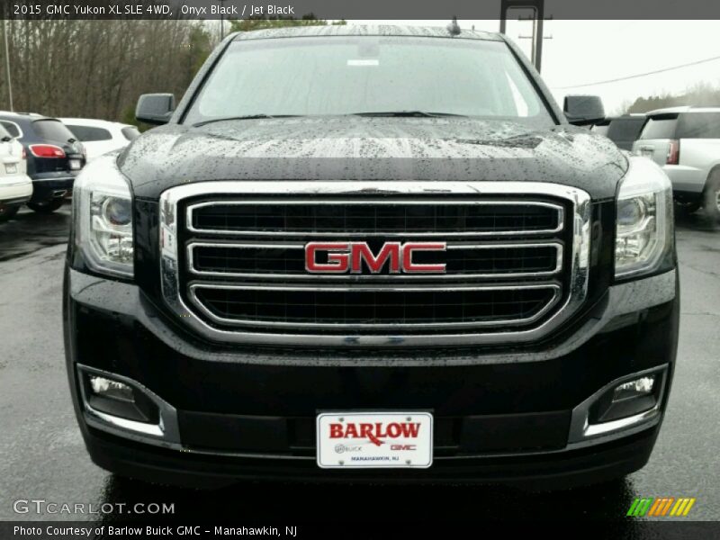 Onyx Black / Jet Black 2015 GMC Yukon XL SLE 4WD