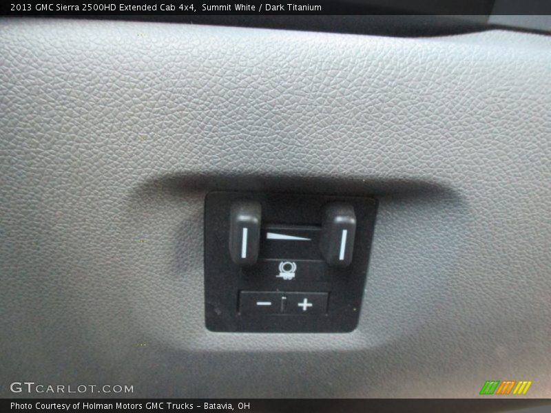 Summit White / Dark Titanium 2013 GMC Sierra 2500HD Extended Cab 4x4