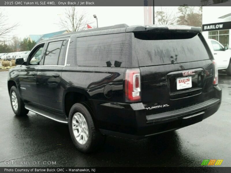 Onyx Black / Jet Black 2015 GMC Yukon XL SLE 4WD
