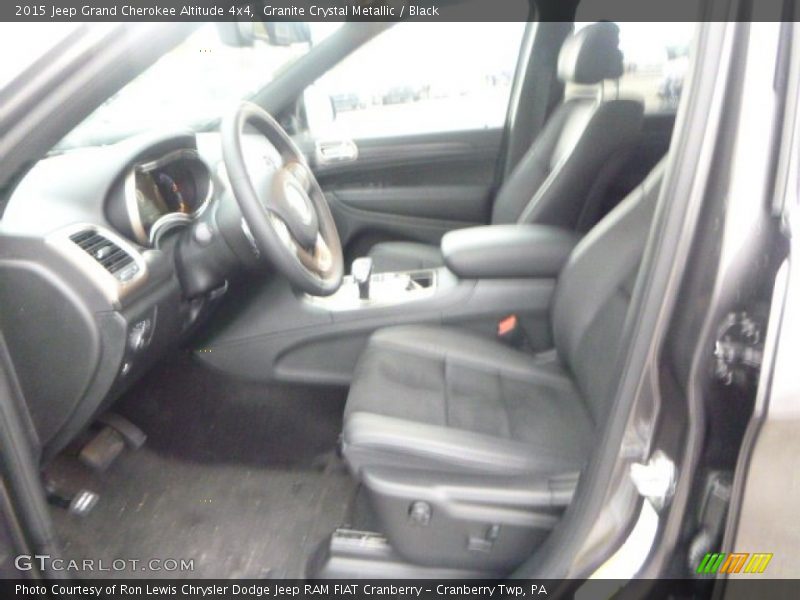 Granite Crystal Metallic / Black 2015 Jeep Grand Cherokee Altitude 4x4