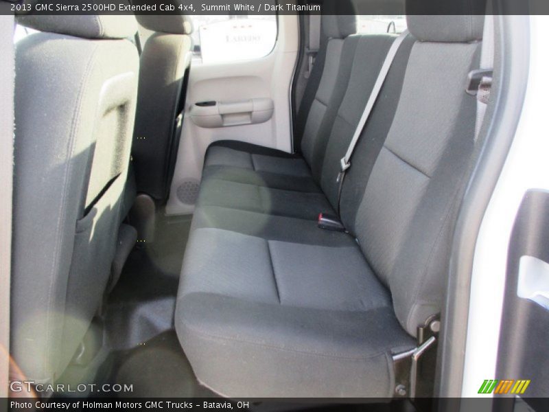 Summit White / Dark Titanium 2013 GMC Sierra 2500HD Extended Cab 4x4
