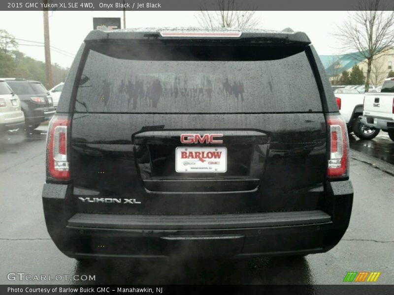 Onyx Black / Jet Black 2015 GMC Yukon XL SLE 4WD