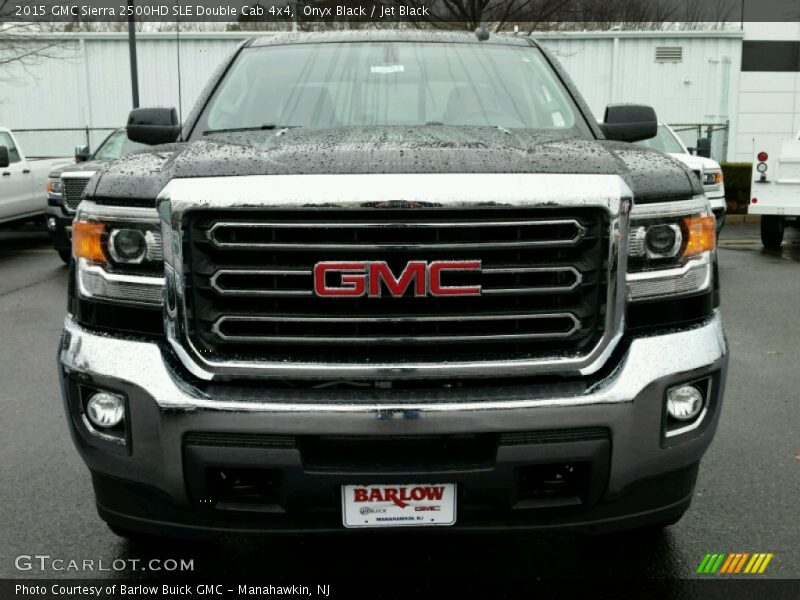 Onyx Black / Jet Black 2015 GMC Sierra 2500HD SLE Double Cab 4x4
