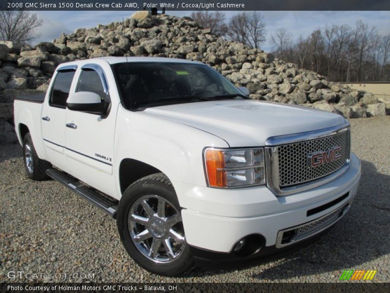 Front 3/4 View of 2008 Sierra 1500 Denali Crew Cab AWD